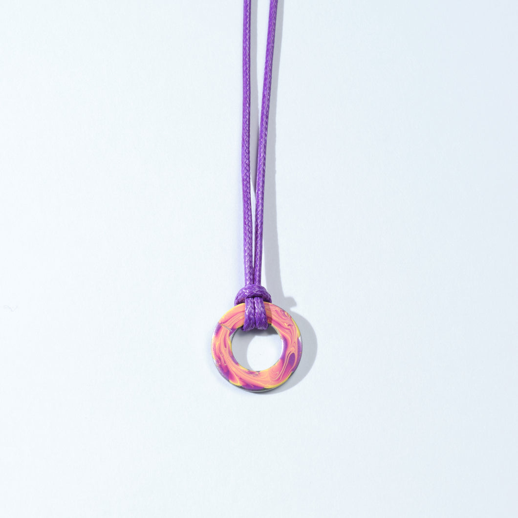 Sunset Swirl Necklace