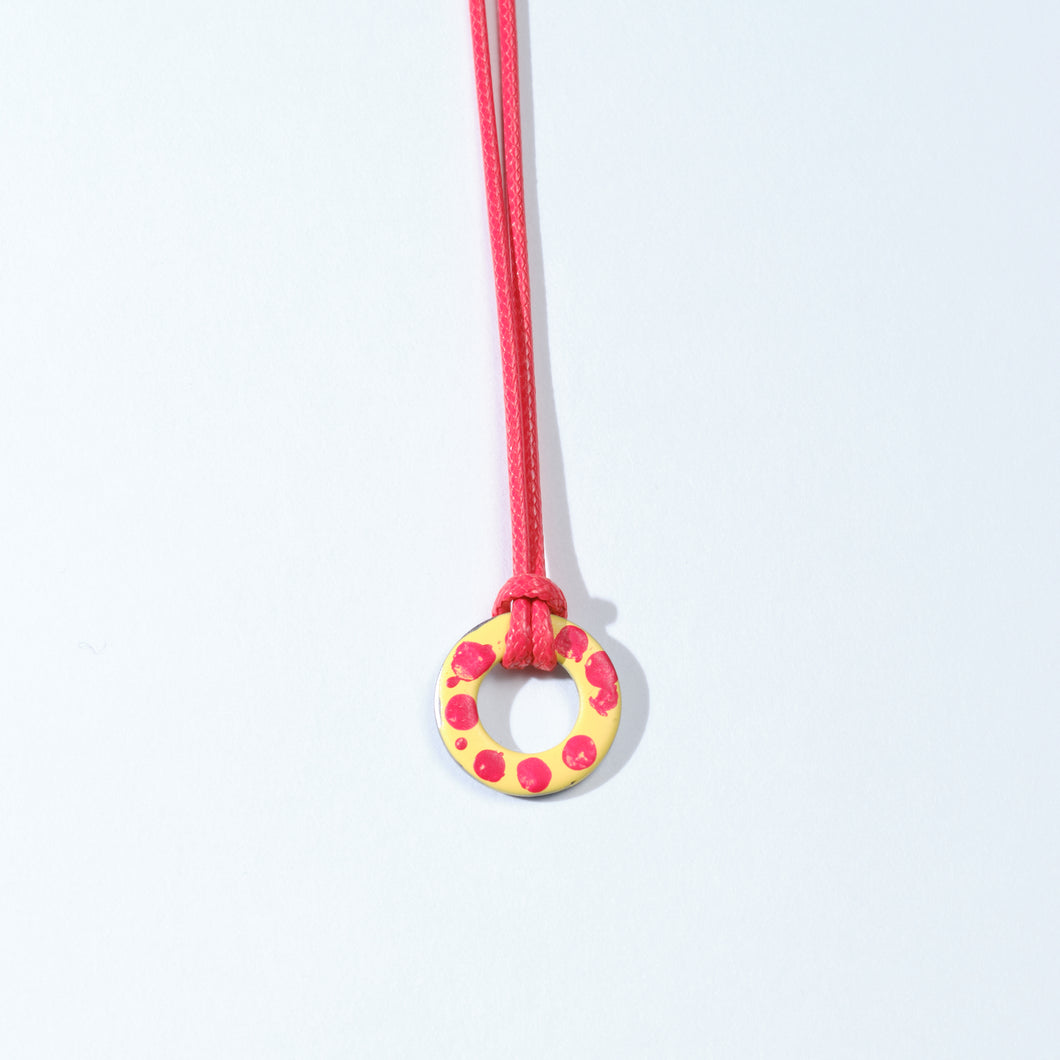 Fire Polka Necklace